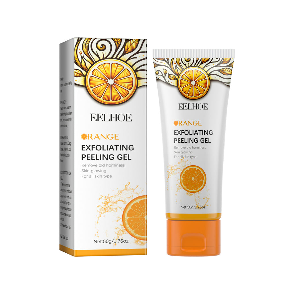 Orange Exfoliating Gel – Deep Cleansing, Anti-Acne, Pore Shrinking & Brightening - Icon Her