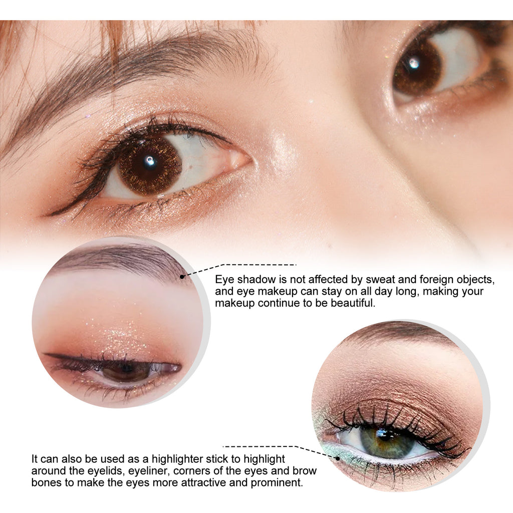 Shimmer Eyeshadow Stick – Waterproof, Long-Lasting & Easy Color Application - Icon Her