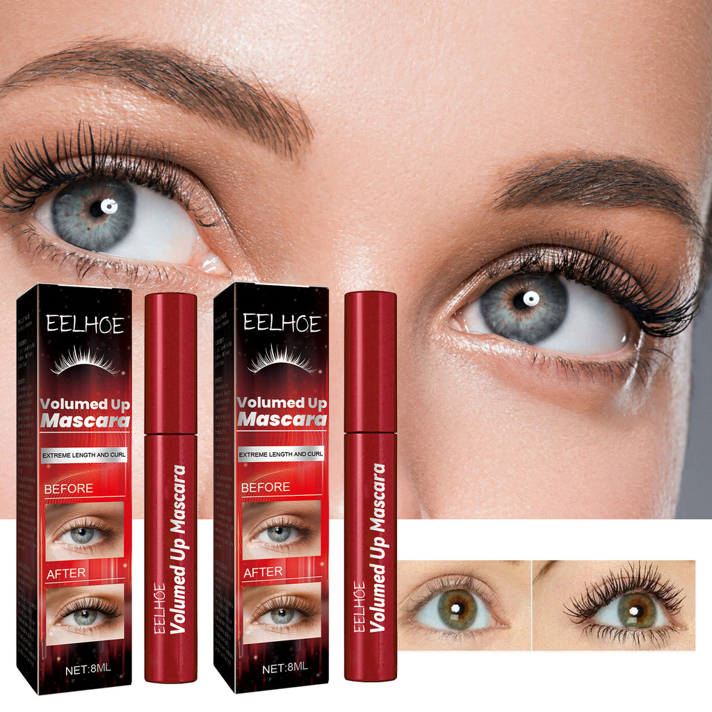 Volume Up Mascara - Hydrating, Lengthening & Curling Black Finish - Icon Her