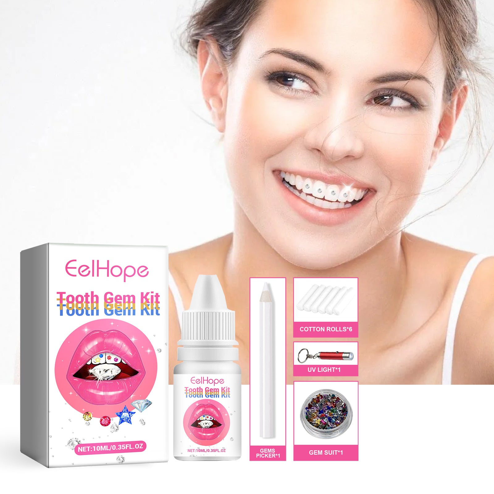 Tooth Gem Kit – Urban Style DIY Dental Jewelry Set - Icon Her