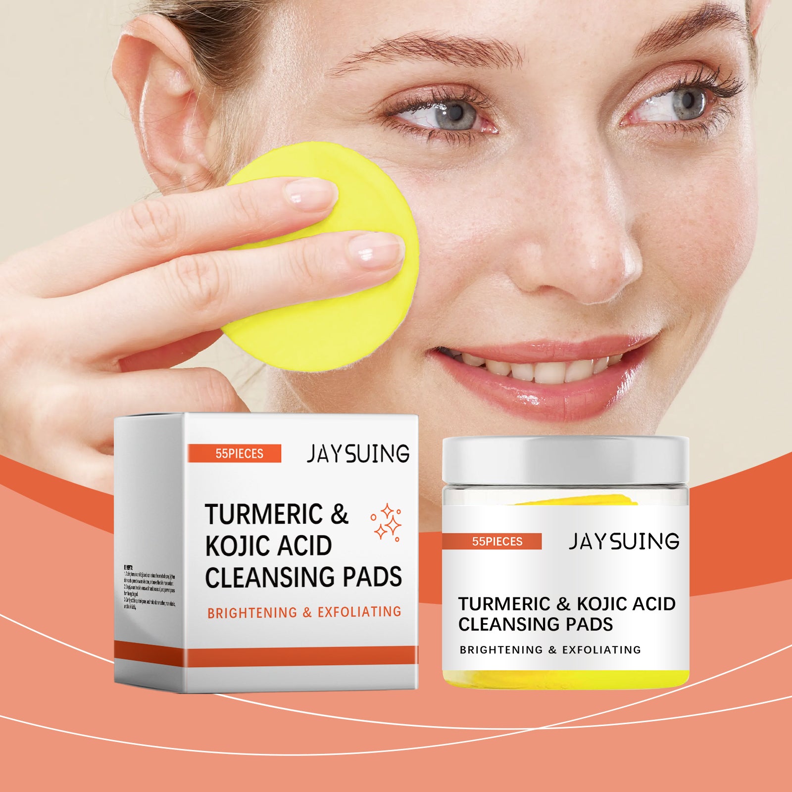 Turmeric Cleanser Pad – Gentle Pore Cleansing & Acne Spot Reducer - Icon Her