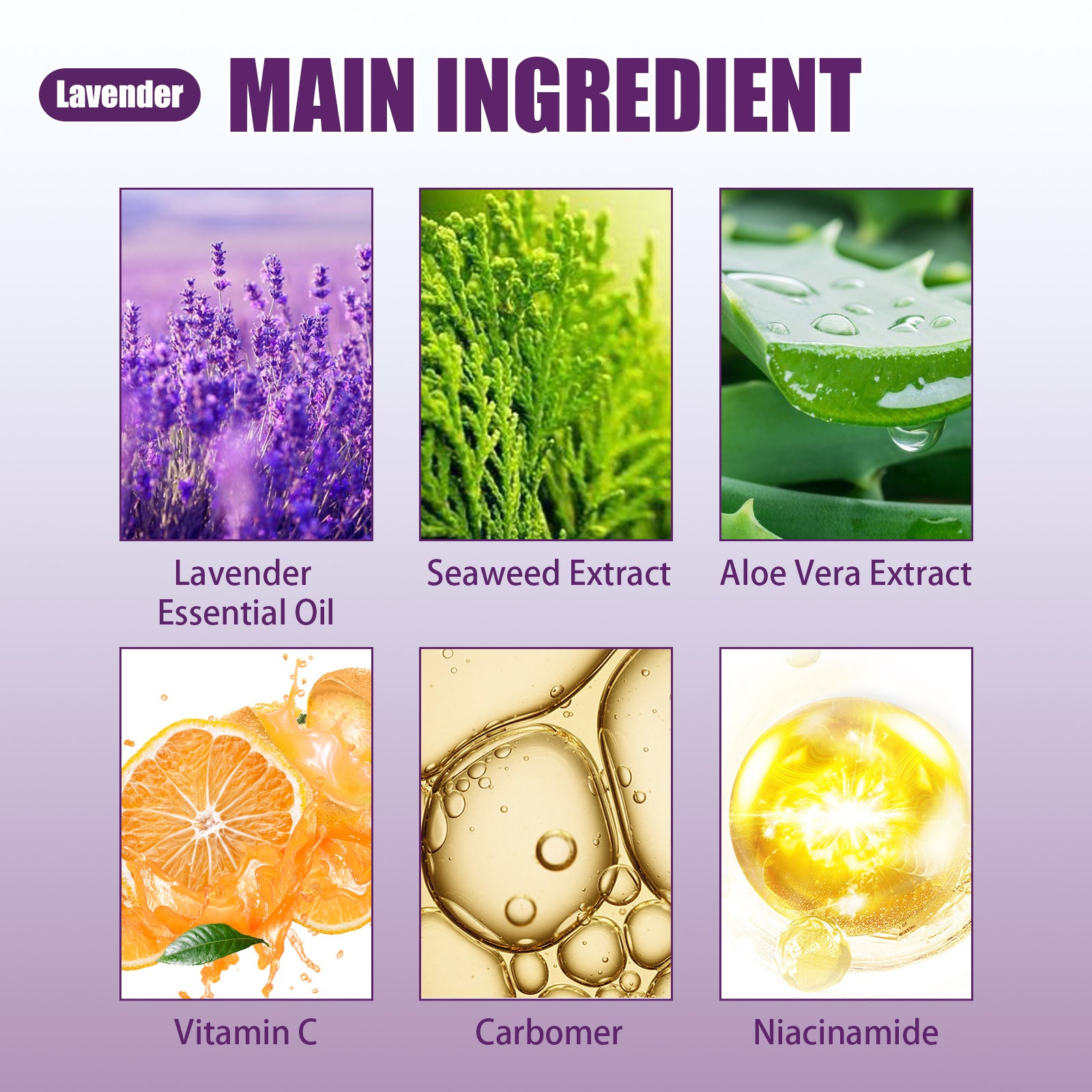 Lavender Body Exfoliating Gel – Deep Cleansing, Anti-Acne & Brightening - Icon Her