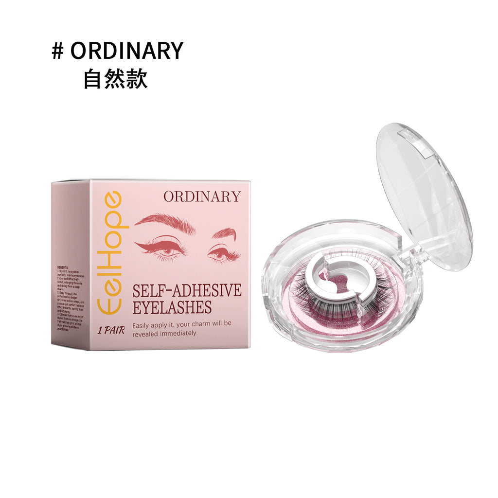 Self-Adhesive False Eyelashes – Glue-Free, Natural & Long-Lasting Lashes - Icon Her