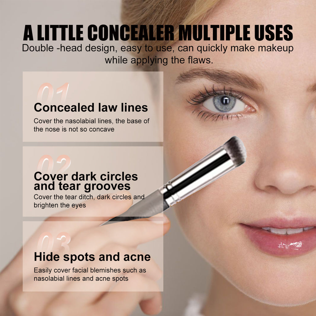 Three-Color Covering Concealer – Covers Dark Circles, Spots & Brightens Skin Tone - Icon Her