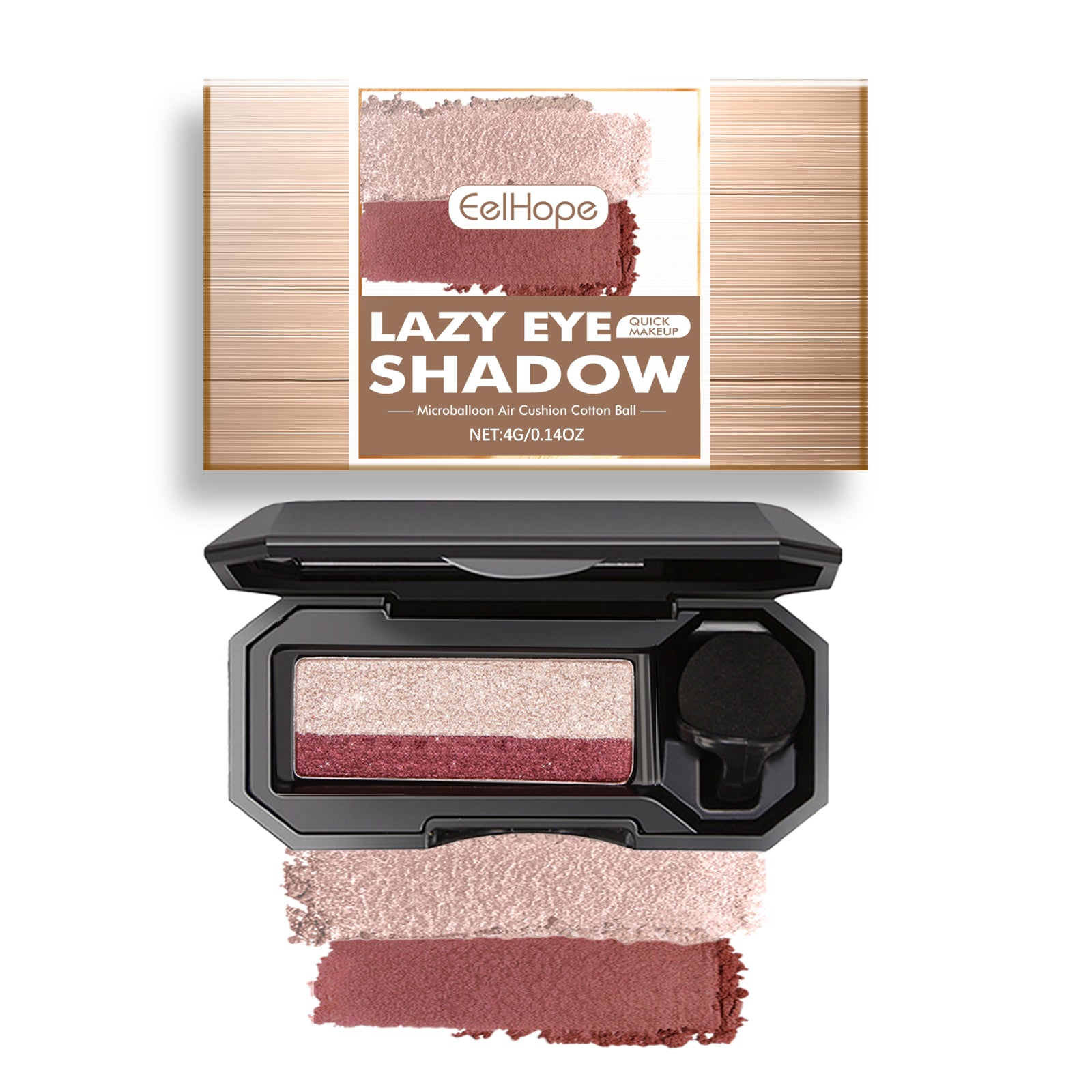 Lazy Eyeshadow – Pearlescent, Matte & Glitter Daily Makeup for Beginners - Icon Her