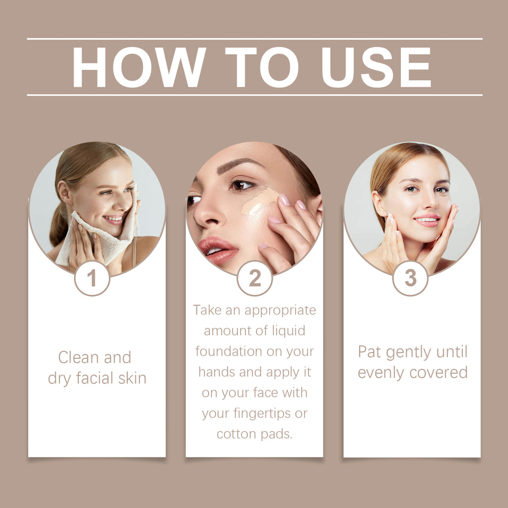 Moisturizing Liquid Foundation – Long-Lasting, Refreshing & Light Skin Care - Icon Her
