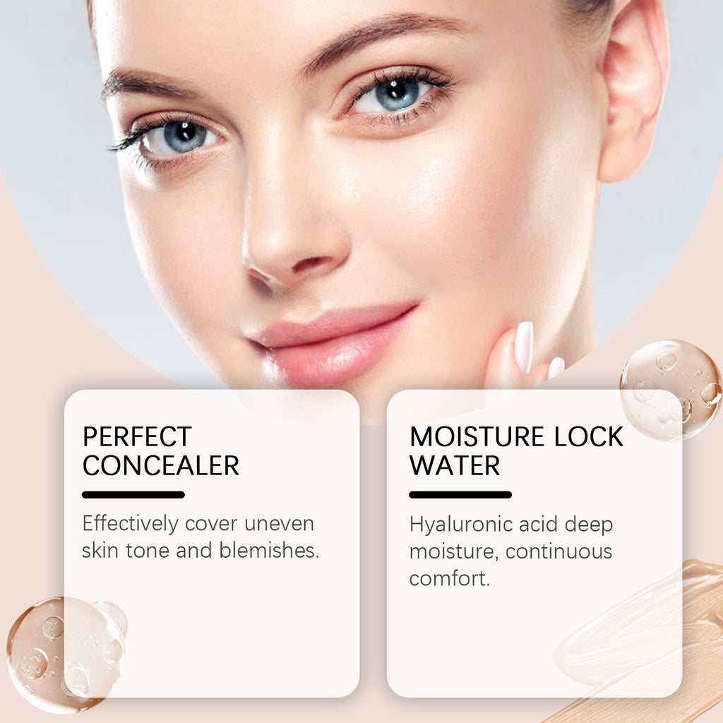 Light Transparent Concealer Foundation Stick - Hydrating & Long-Wear Base - Icon Her