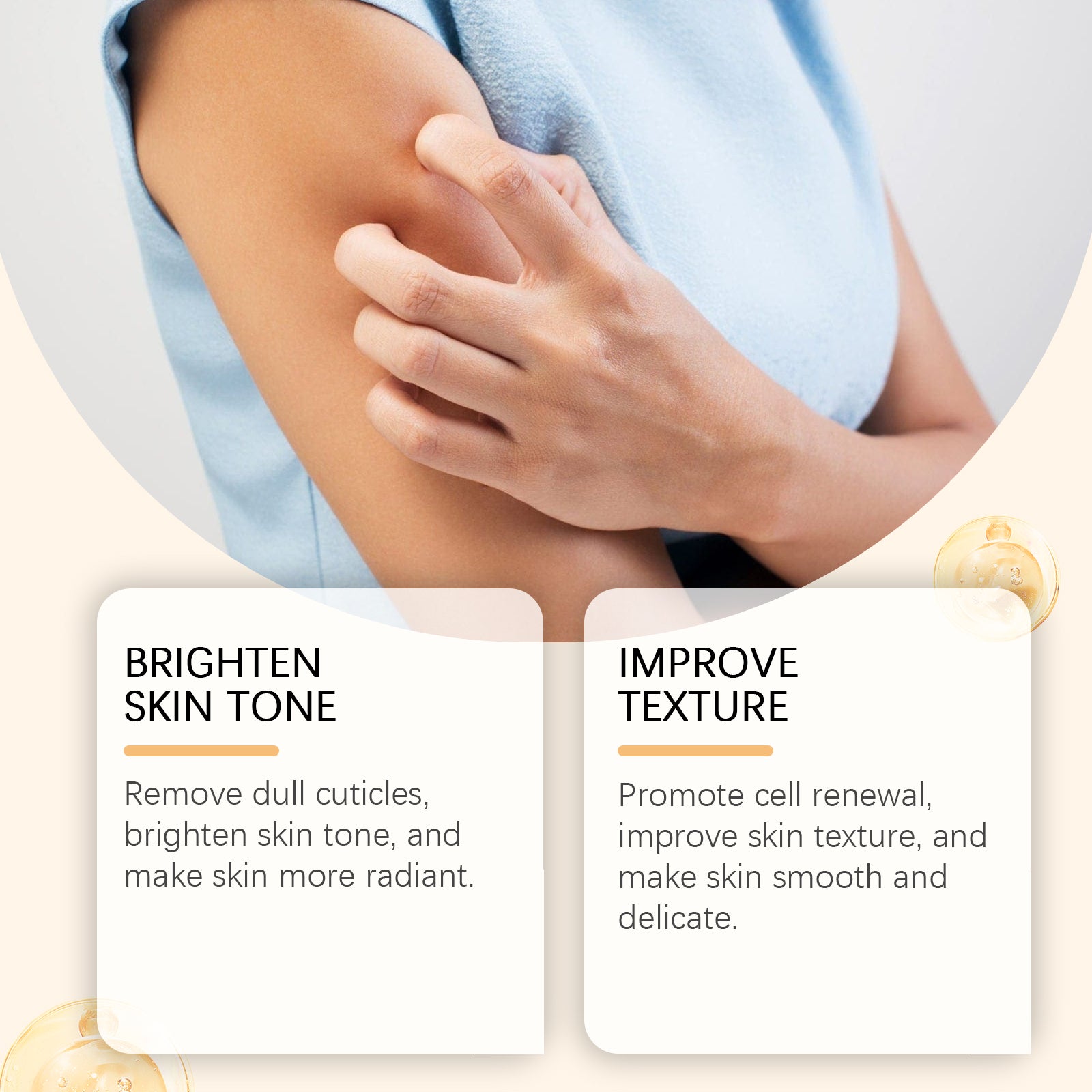 Exfoliating Skin Care Cream – Gentle Repair, Cleansing & Smooth Skin - Icon Her