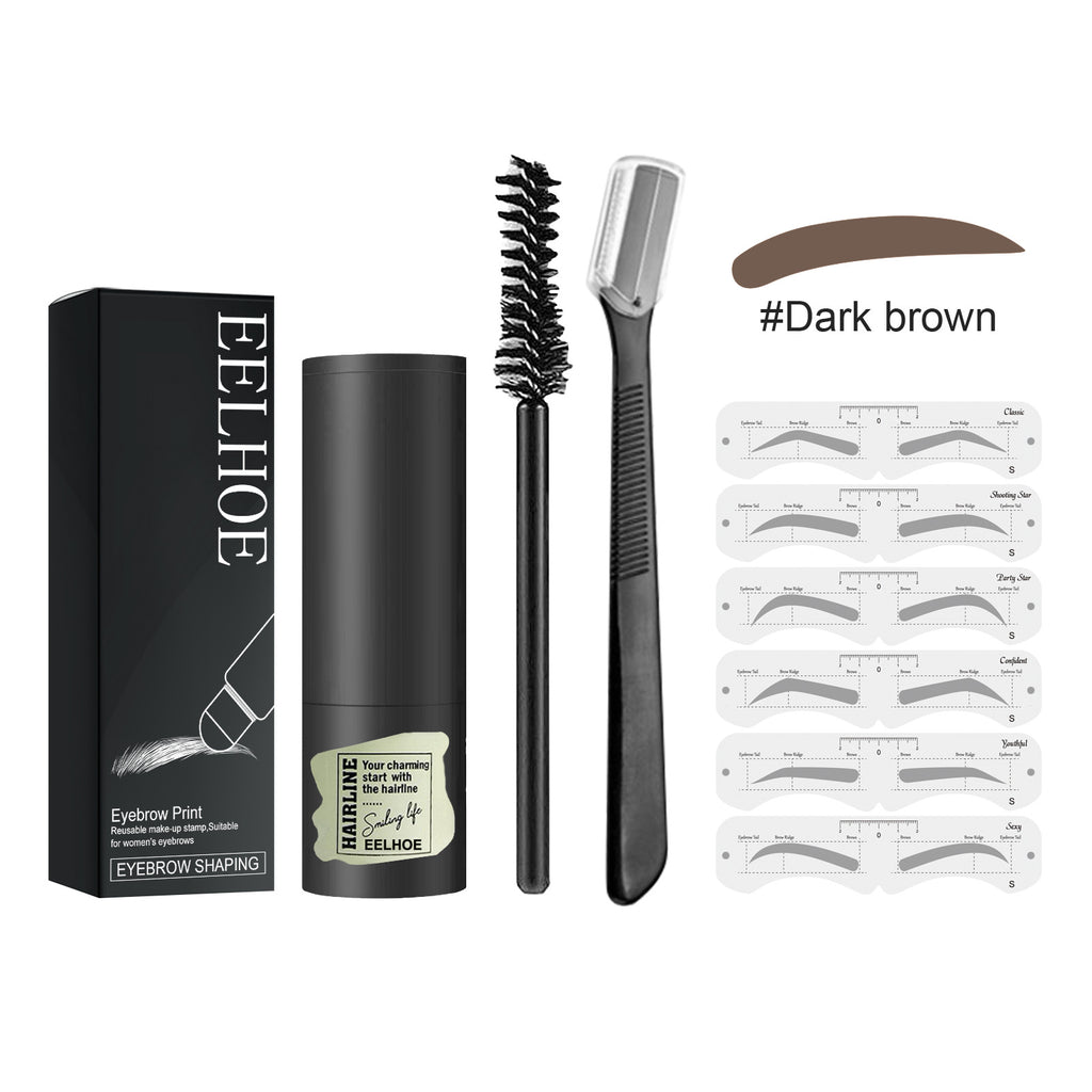 Eyebrow Stamp Set – Waterproof, Natural Hairline Powder & Quick Brow Styling - Icon Her