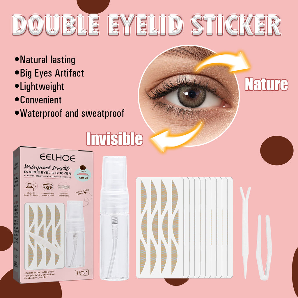 Lace Double Eyelid Tape – Natural, Non-Trace & Glue-Free - Icon Her