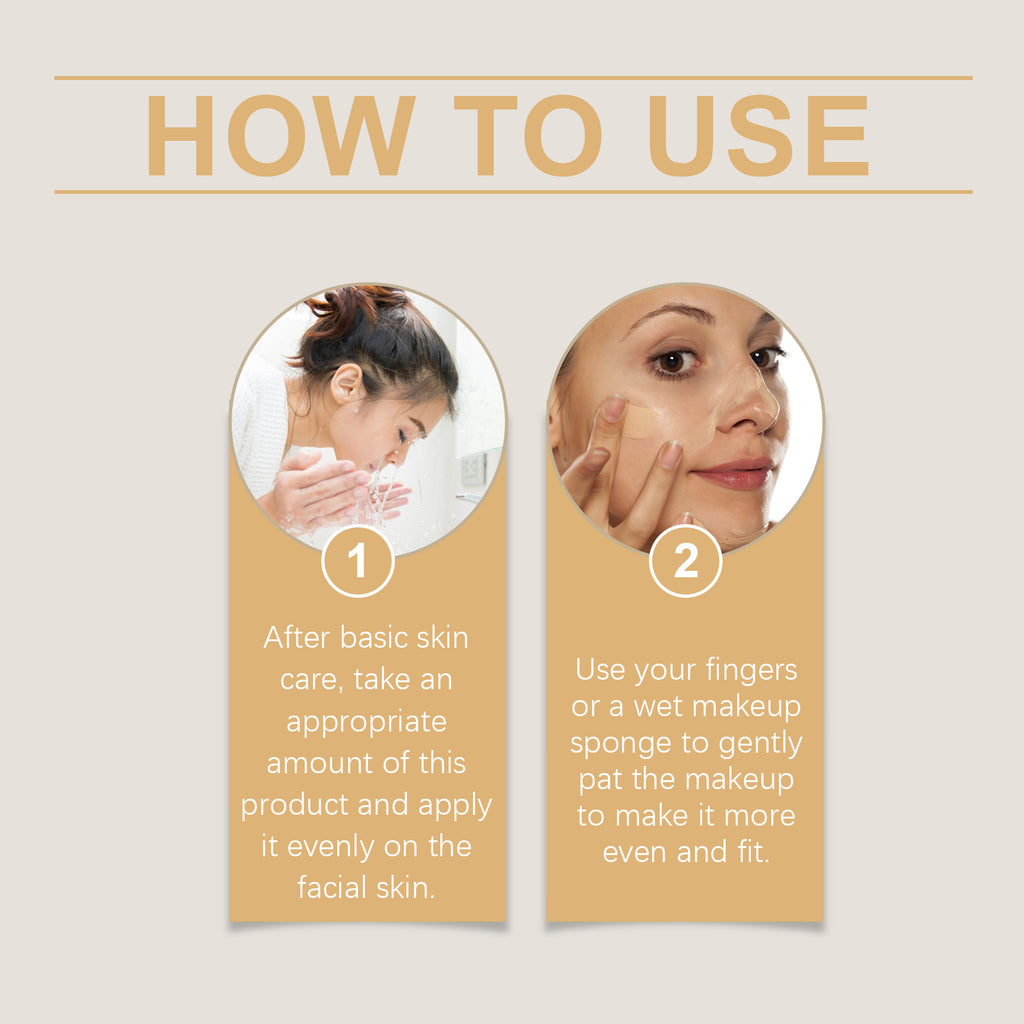 Color-Changing Hydrating Foundation - Self-Adjusting Concealer Base - Icon Her