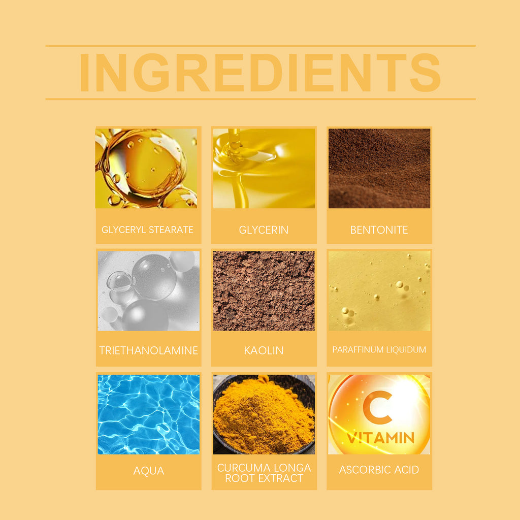 Vitamin C Deep Cleansing Mud Mask – Hydrating & Moisturizing Facial - Icon Her