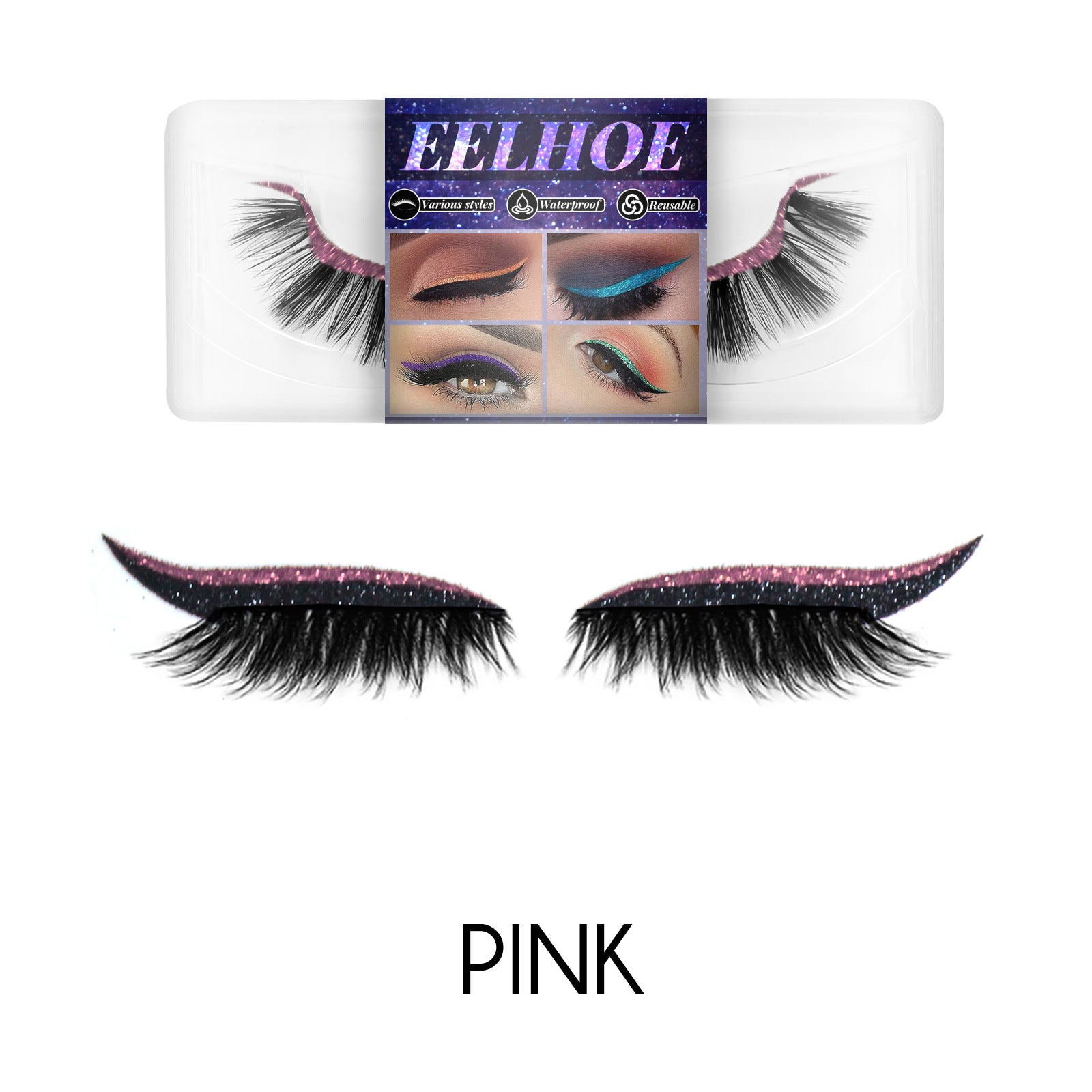 Self-Adhesive Eyeliner & False Lash Stickers – 3D European Style Eye Makeup - Icon Her