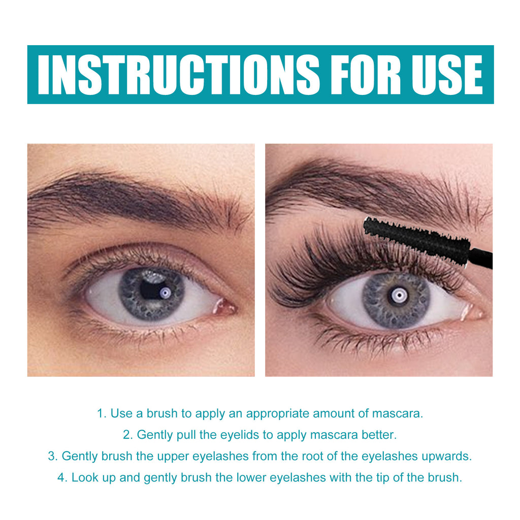 Black Curling Mascara - Slim Lengthening & Waterproof Volume - Icon Her