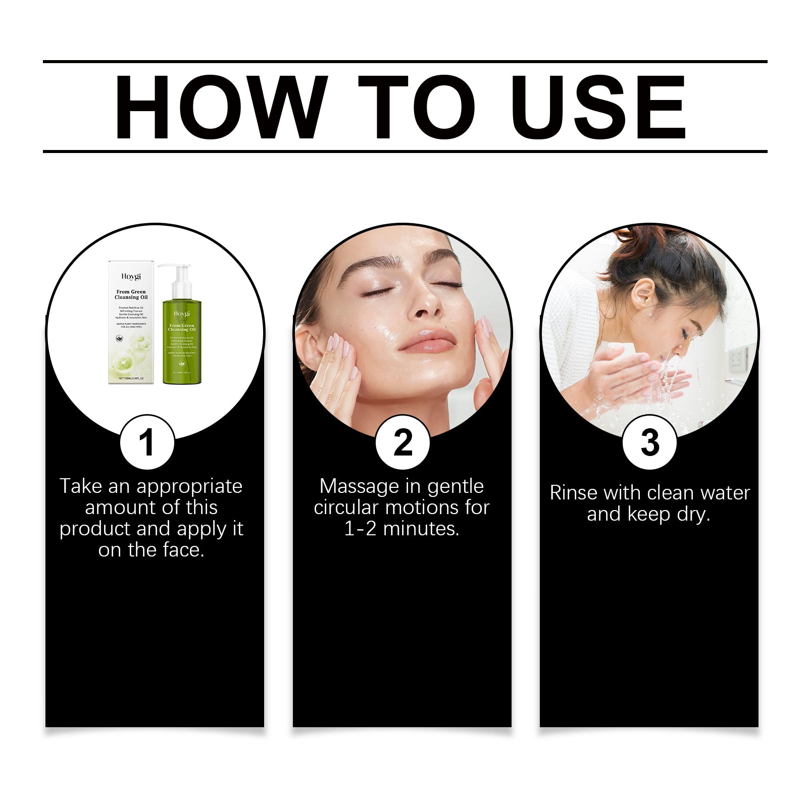 Gentle Makeup Remover Oil - Deep Cleansing & Fresh Face & Lip Cleanser - Icon Her