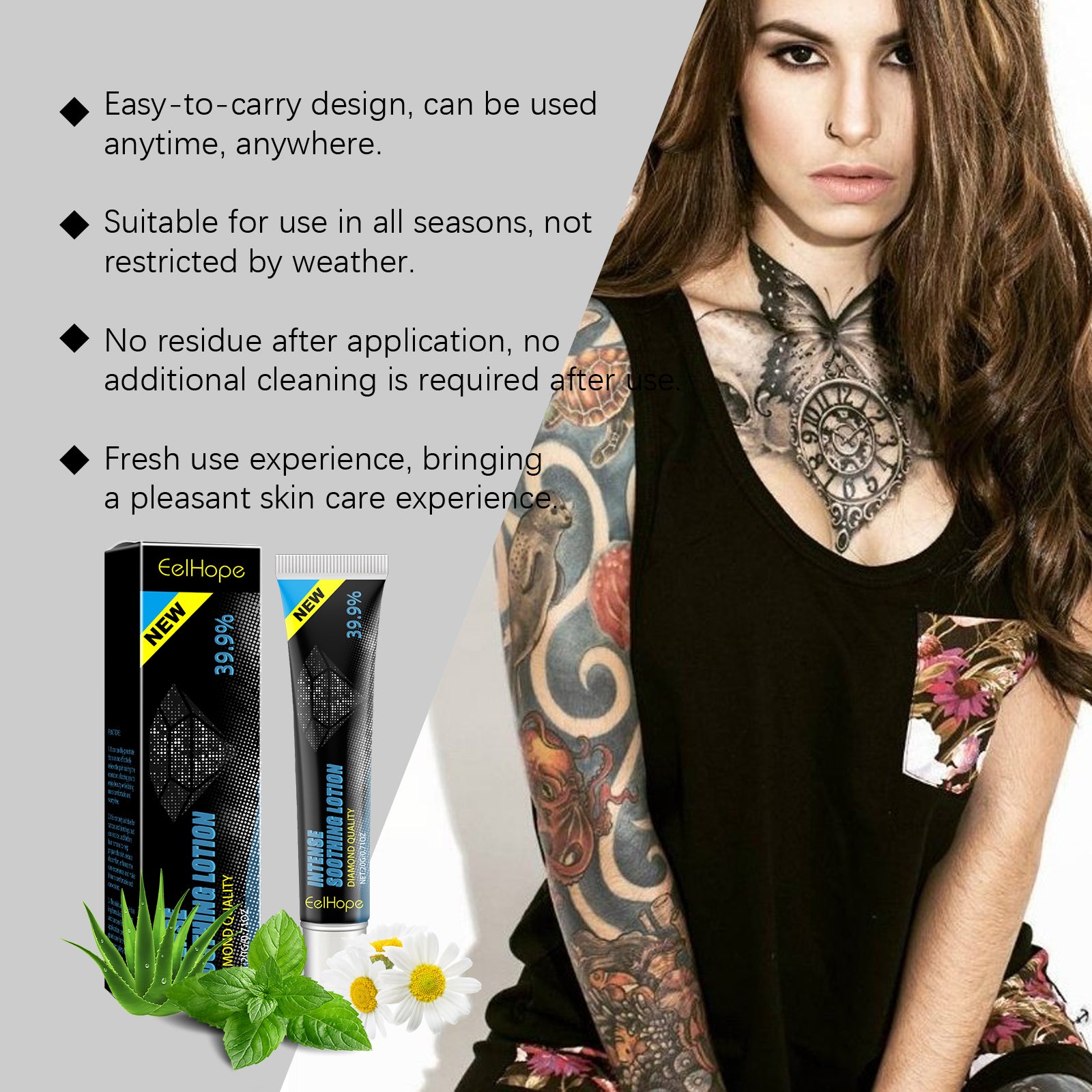 Tattoo Care Cream - Refreshing, Soothing & Moisturizing Body Balm - Icon Her