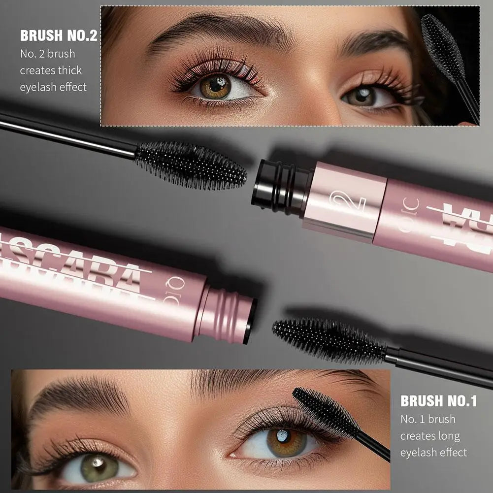 5D Silk Fiber Mascara – Waterproof, Lengthening & Volume Boost - Icon Her