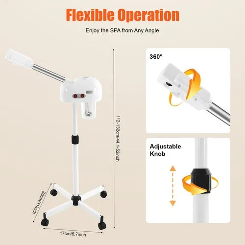 Professional Facial Steamer - Deep Pore Cleansing & Moisture Spa Equipment - Icon Her