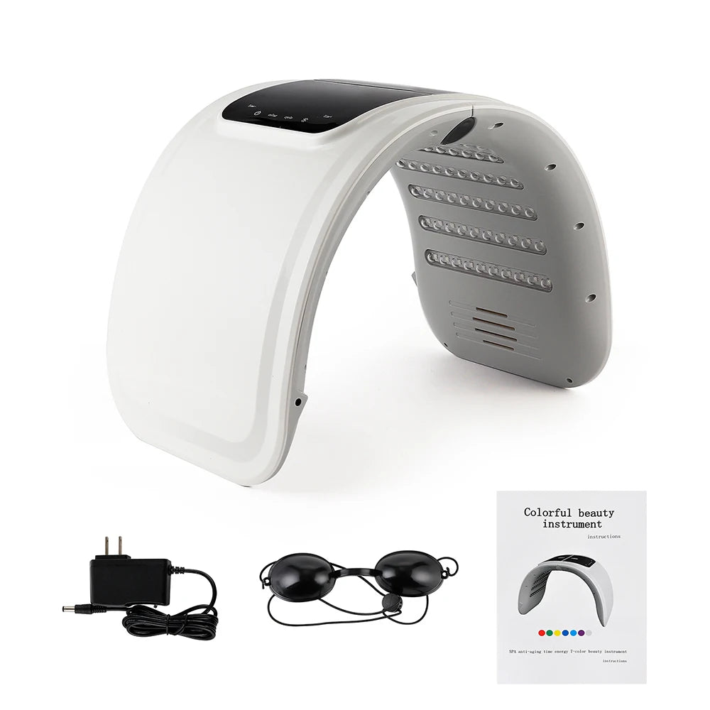 7 Colors LED Photon Device with Nano Spray - Face & Body Care Machine - Icon Her