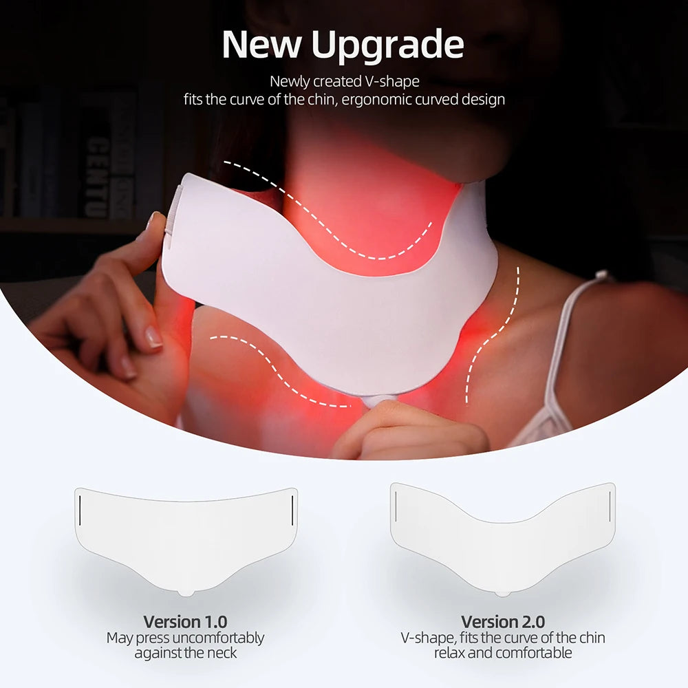 7 Colors Photon Face & Neck LED Mask - 3D Flexible Silicone Beauty Mask - Icon Her