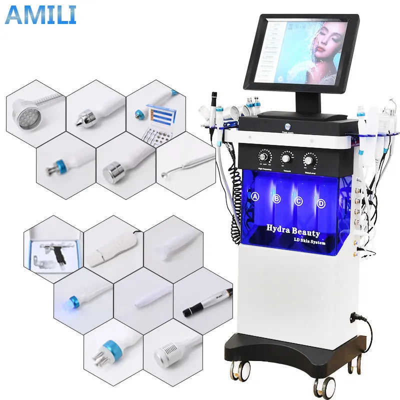 14-in-1 Hydro Facial Machine - Professional Multi-Function Beauty Equipment - Icon Her