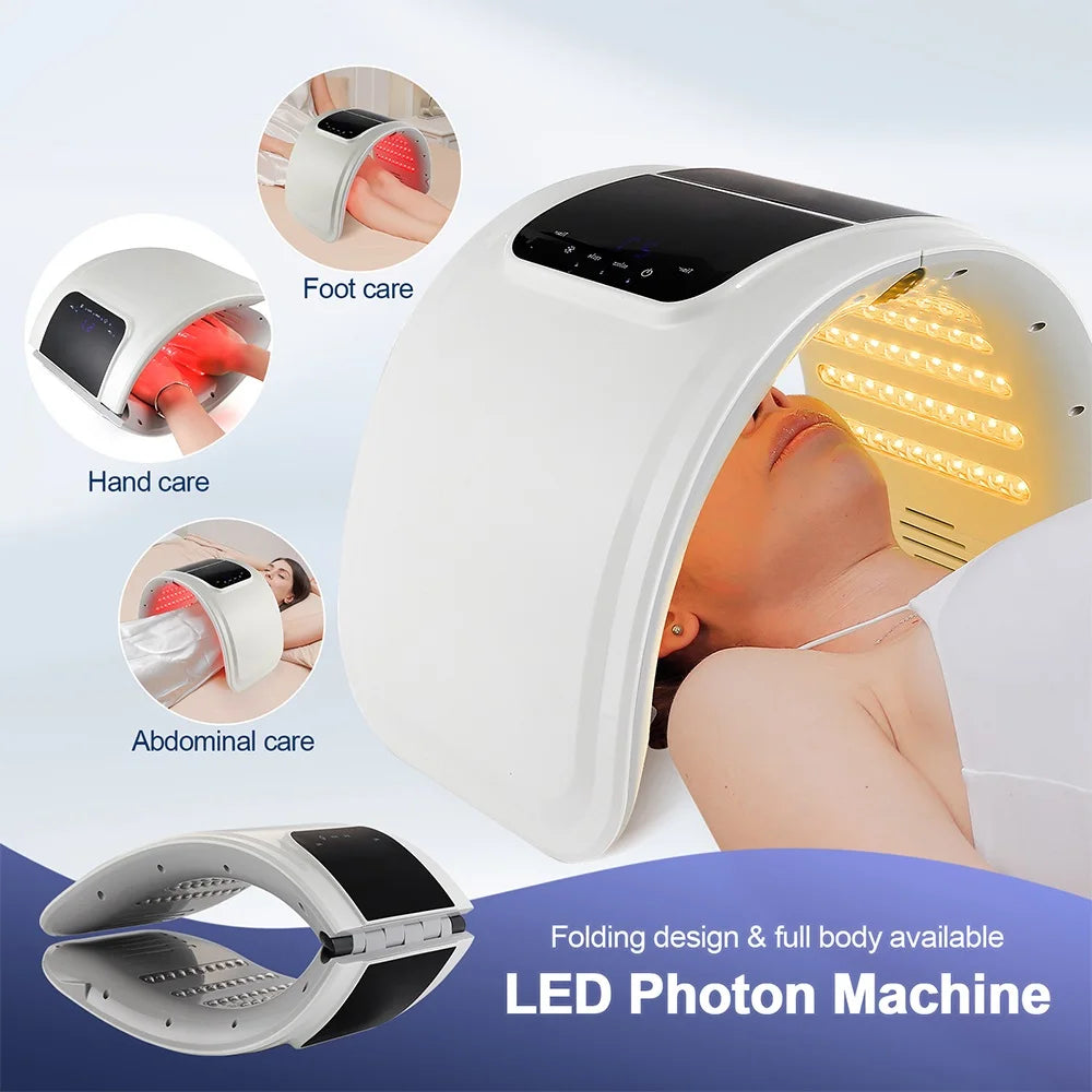 7 Colors LED Photon Device with Nano Spray - Face & Body Care Machine - Icon Her