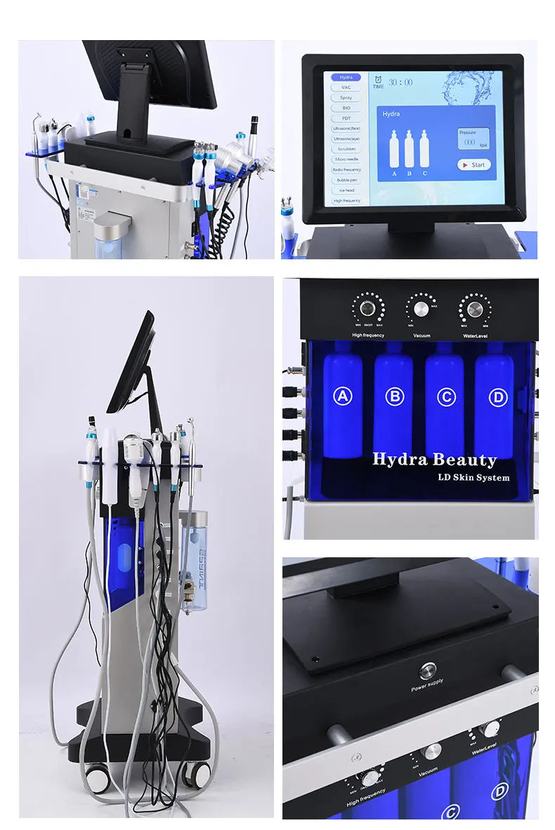 14-in-1 Hydro Facial Machine - Professional Multi-Function Beauty Equipment - Icon Her