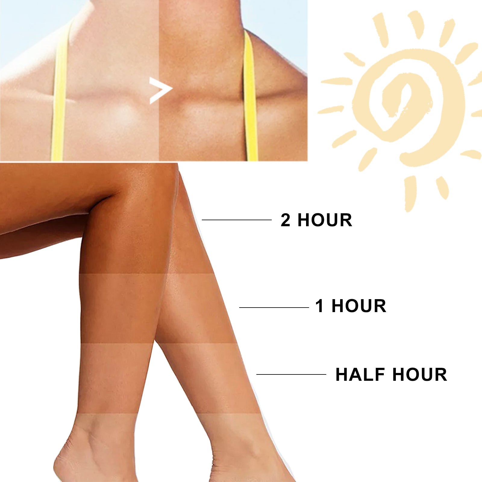 Aloe Vera Tanning Cream - Summer Seaside Dark Self-Tanning Lotion - Icon Her