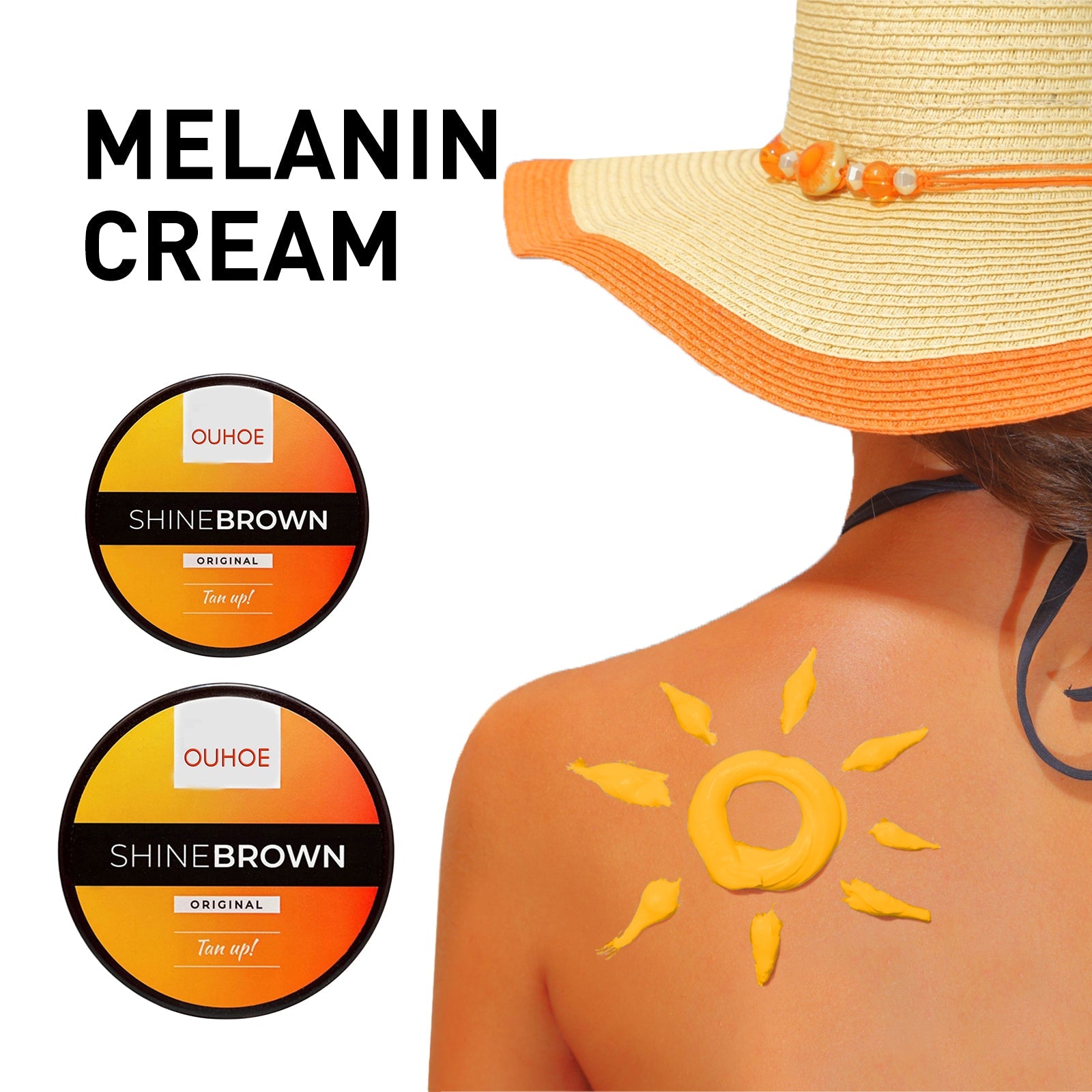 Aloe Vera Tanning Cream - Summer Seaside Dark Self-Tanning Lotion - Icon Her