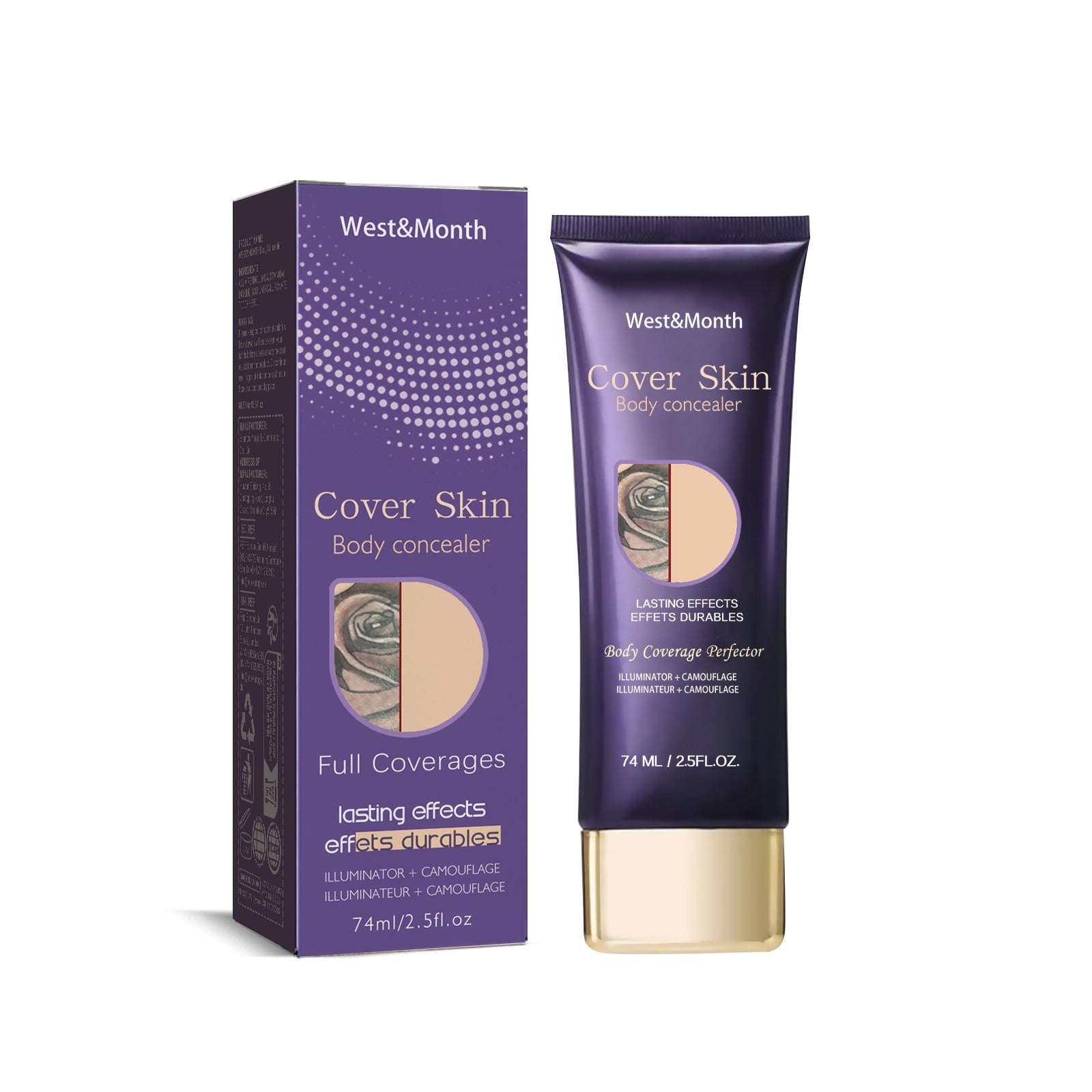 Body Concealer – Waterproof, Covers Tattoos, Scars & Birthmarks - Icon Her