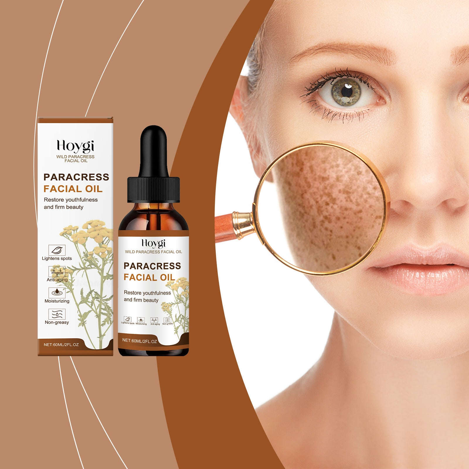 Brightening Facial Essential Oil - Moisturizing & Rejuvenating Skin Care Oil - Icon Her