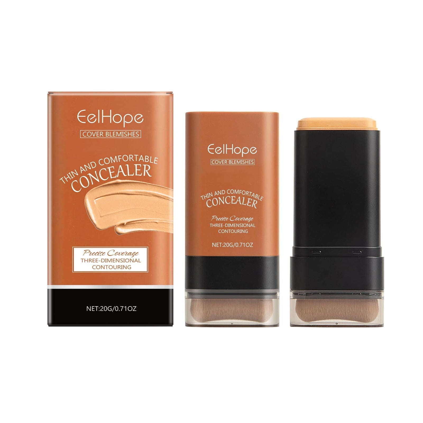Clear Concealer Foundation Stick – Lightweight, Radiant & Moisturizing - Icon Her