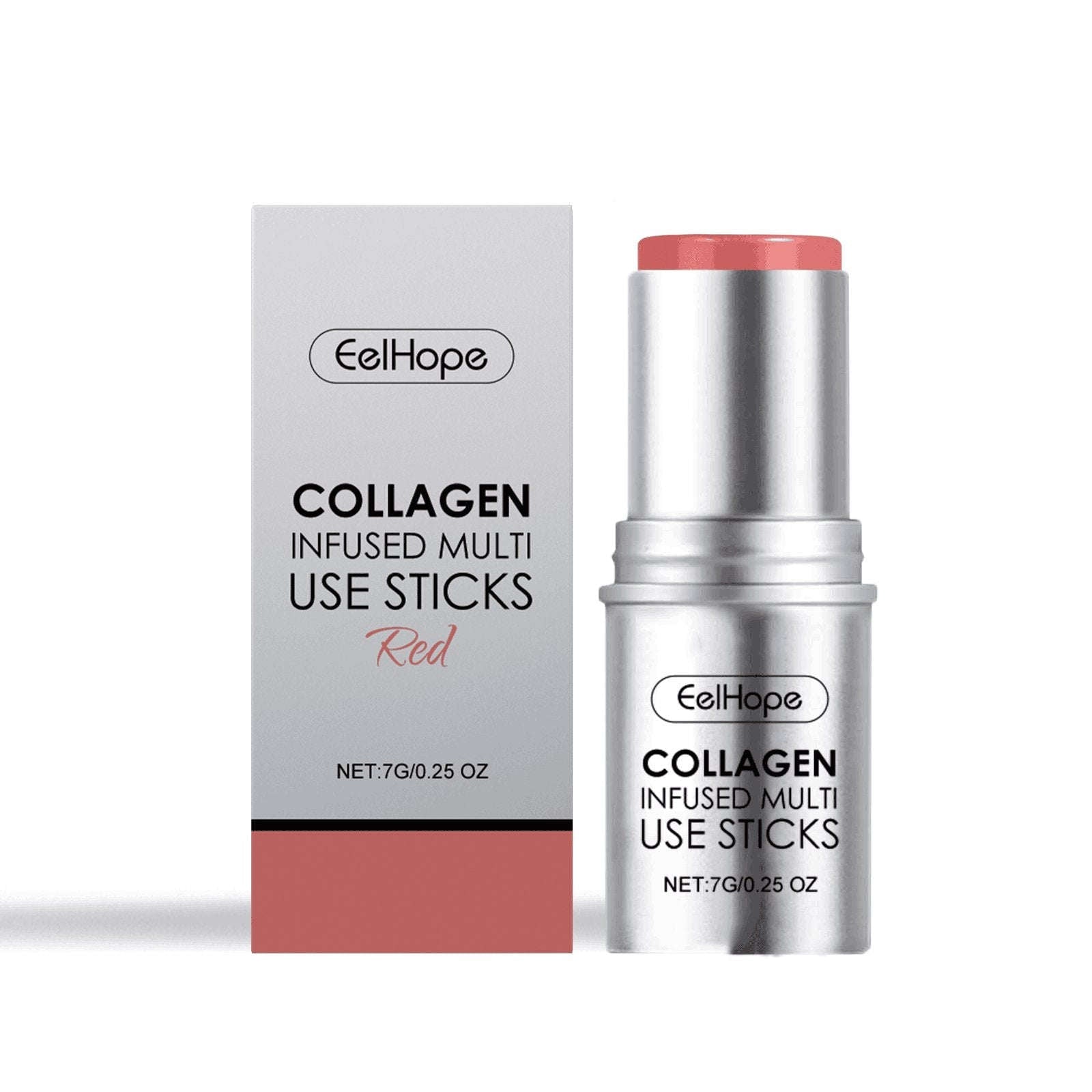 Collagen Blush Stick – Moisturizing, Natural & Multicolor Makeup - Icon Her