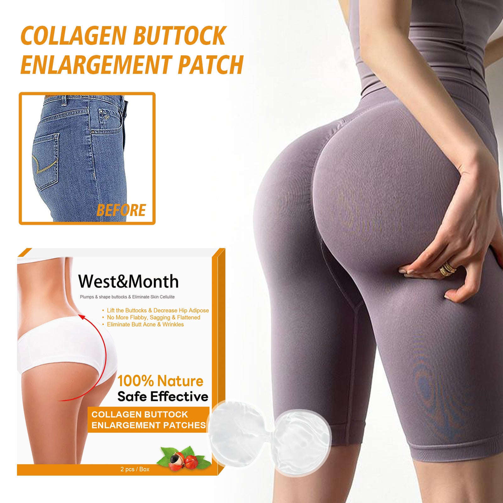 Collagen Booty Lift & Firming Patch - Smoothing Body Care - Icon Her