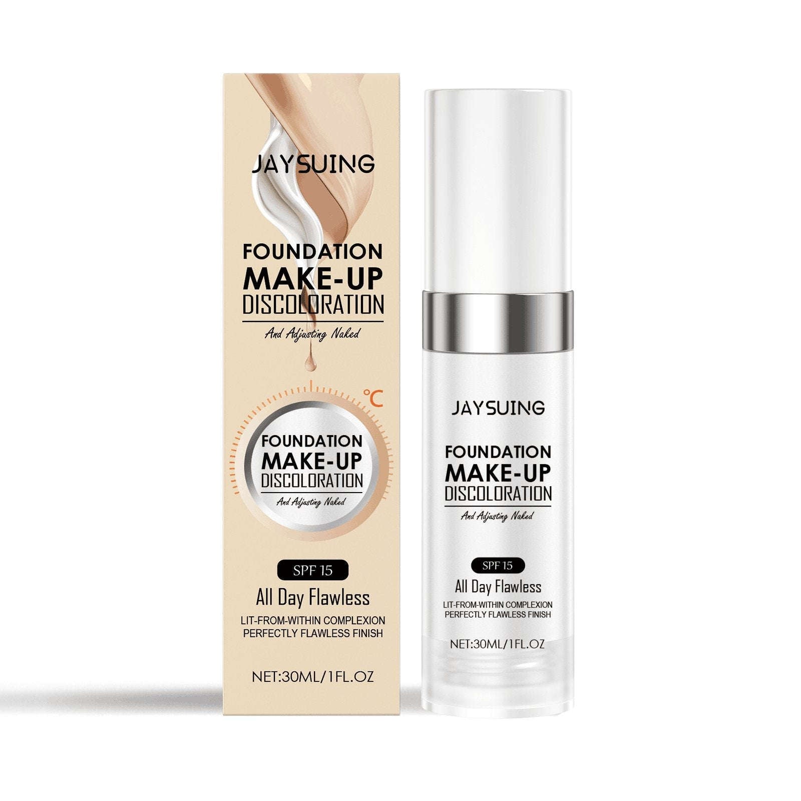 Color Changing Liquid Foundation - Hydrating & Color-Adapting Natural Concealer - Icon Her