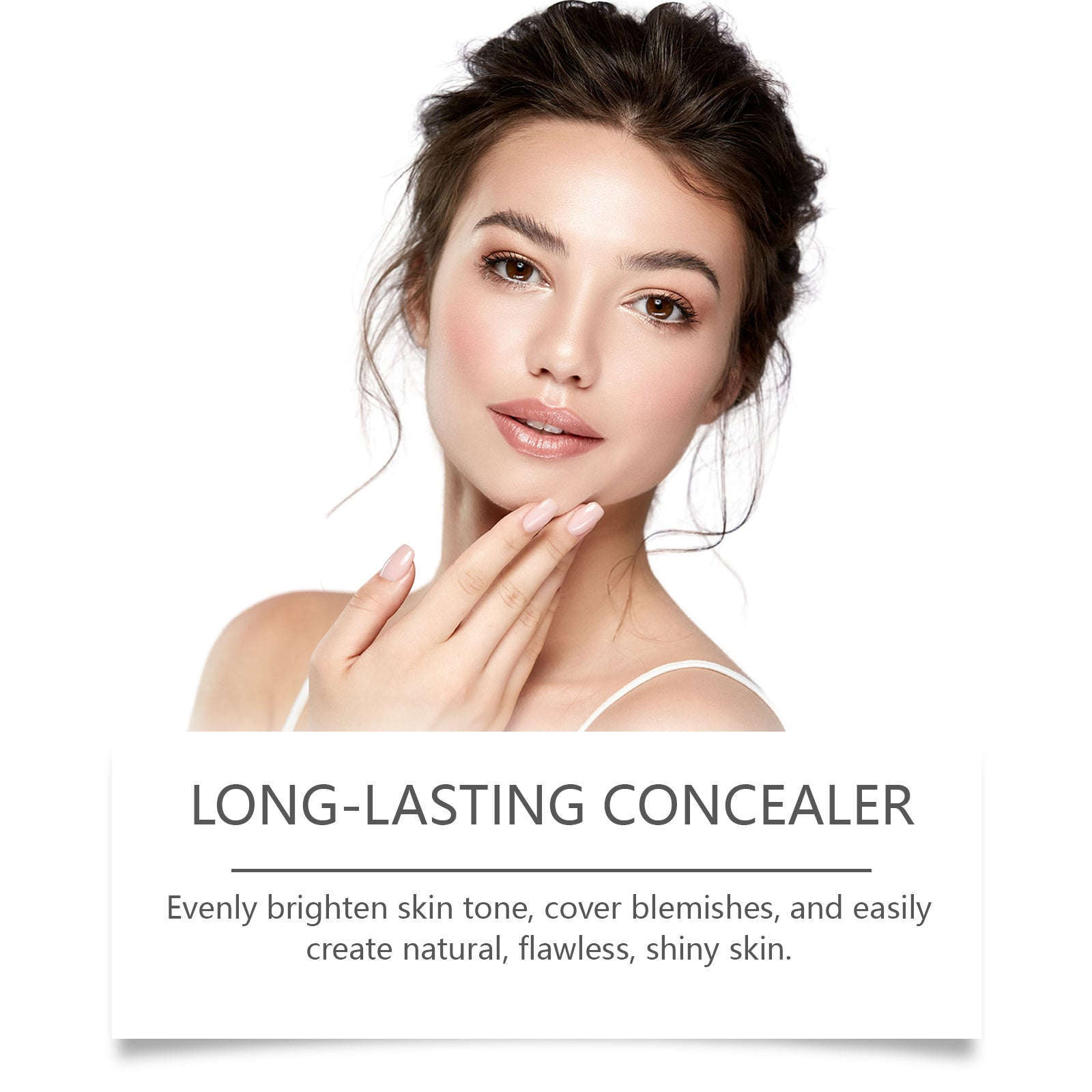 Color Changing Liquid Foundation - Hydrating & Color-Adapting Natural Concealer - Icon Her