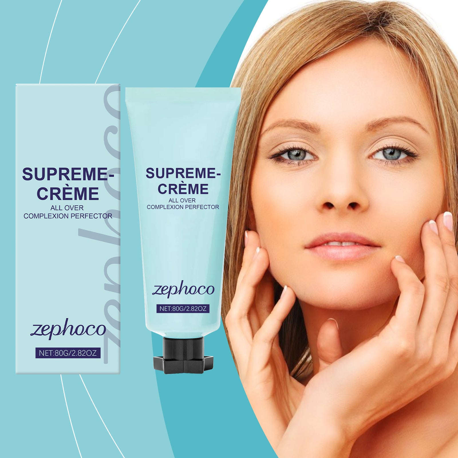 Cream Concealer - Lightweight Hydrating & Brightening Cover - Icon Her