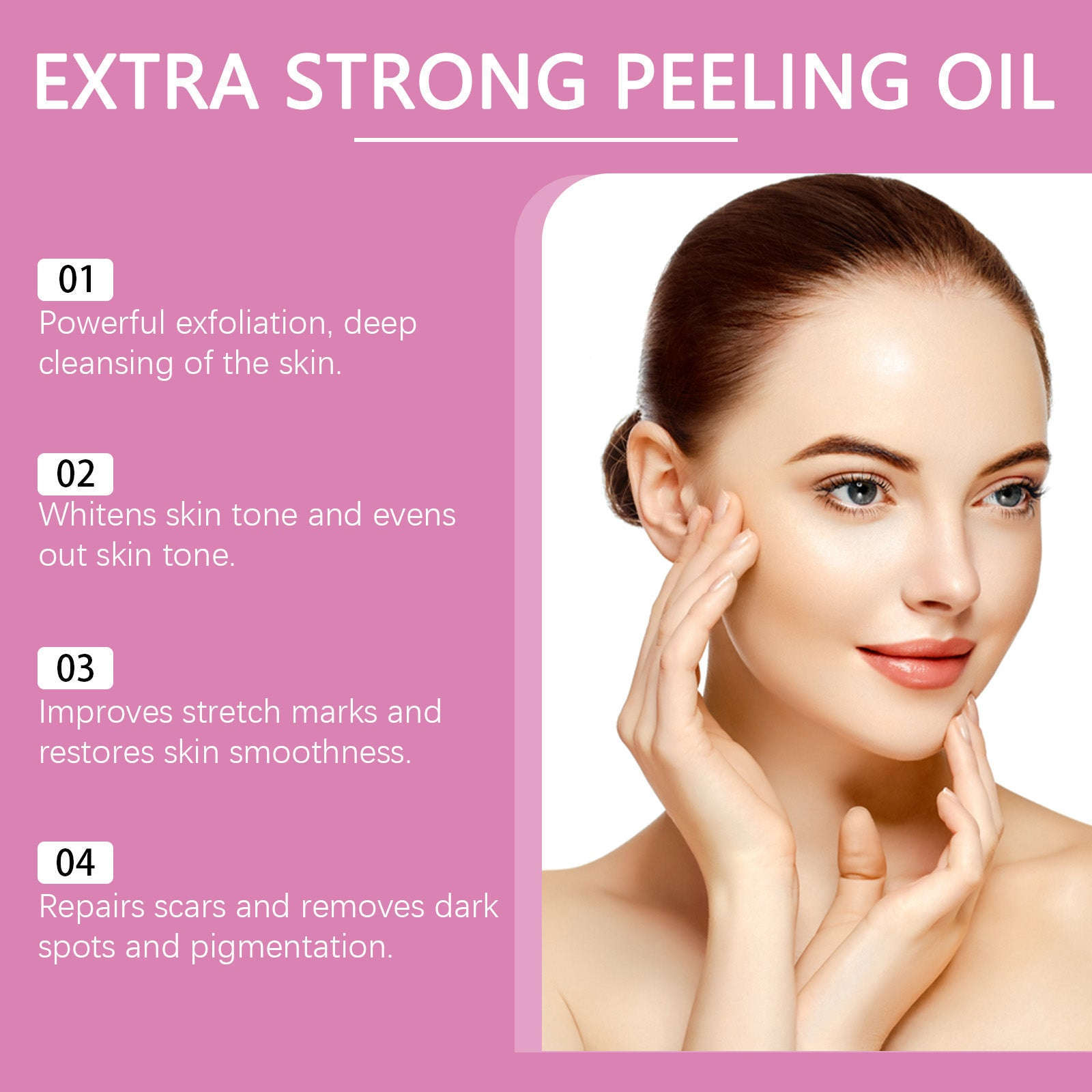 Extra Strong Peeling Oil - Brightening, Anti-Stretch Marks, Scars And Dark Spots - Icon Her