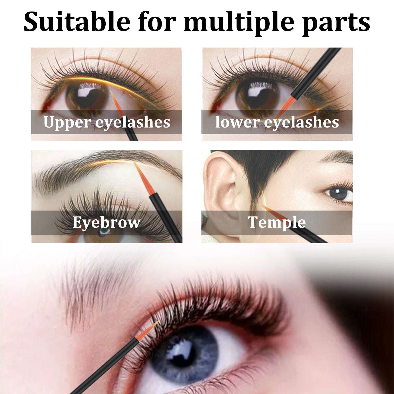 Eyelash Serum – Natural, Black, Thick & Curling Lash Beauty Treatment - Icon Her