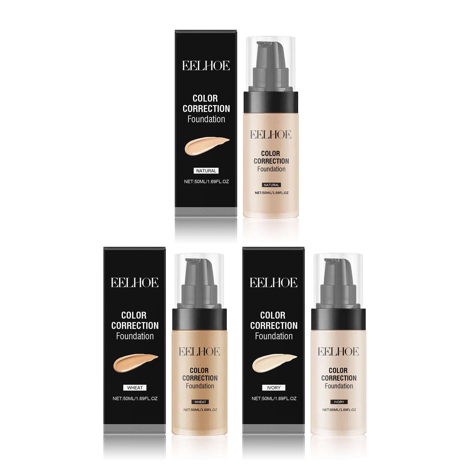 Foundation Concealer – Mild, Natural, Hydrating & Long-Lasting Skin Tone - Icon Her
