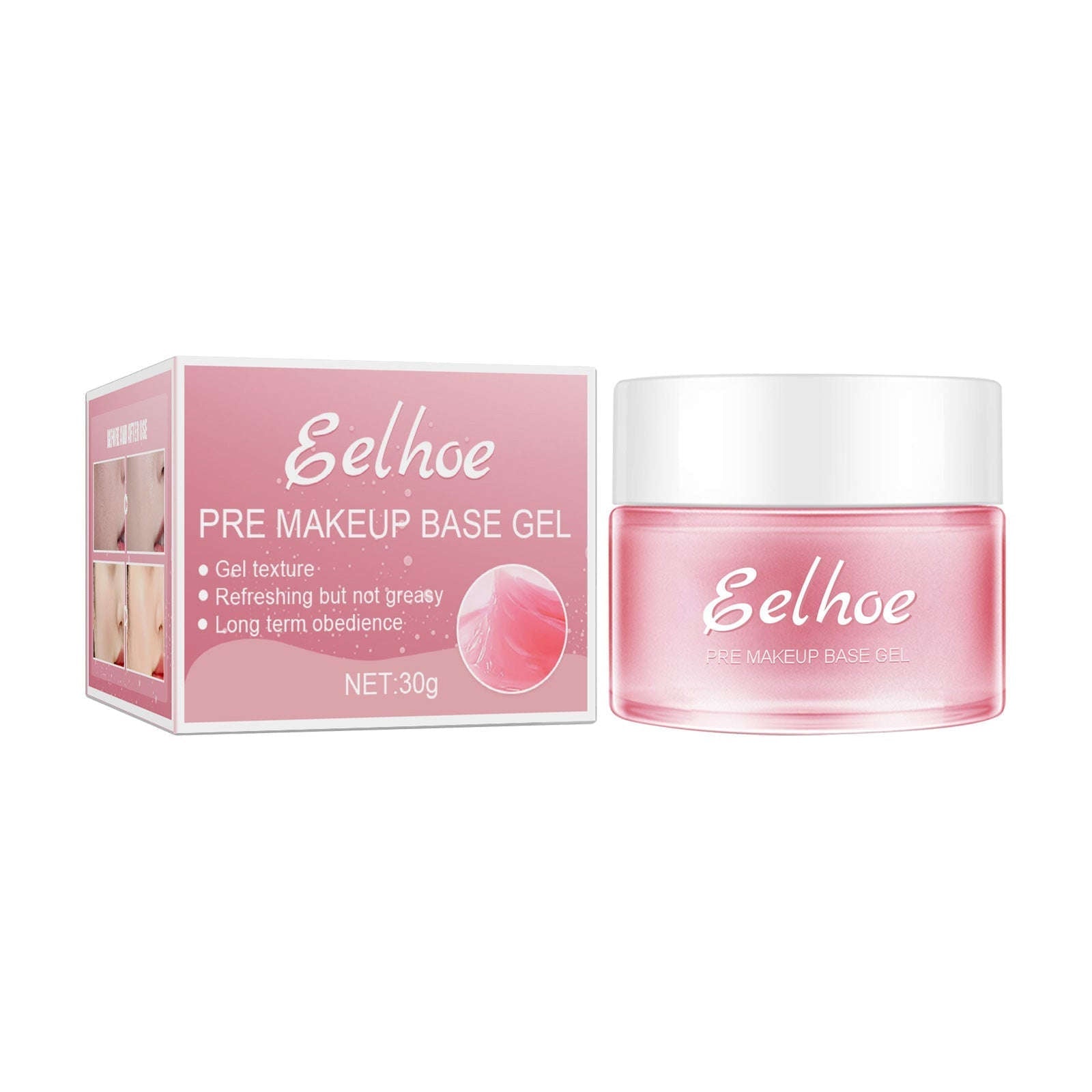 Gel Base Makeup Primer - Hydrating, Firming & Pore-Smoothing Prep - Icon Her