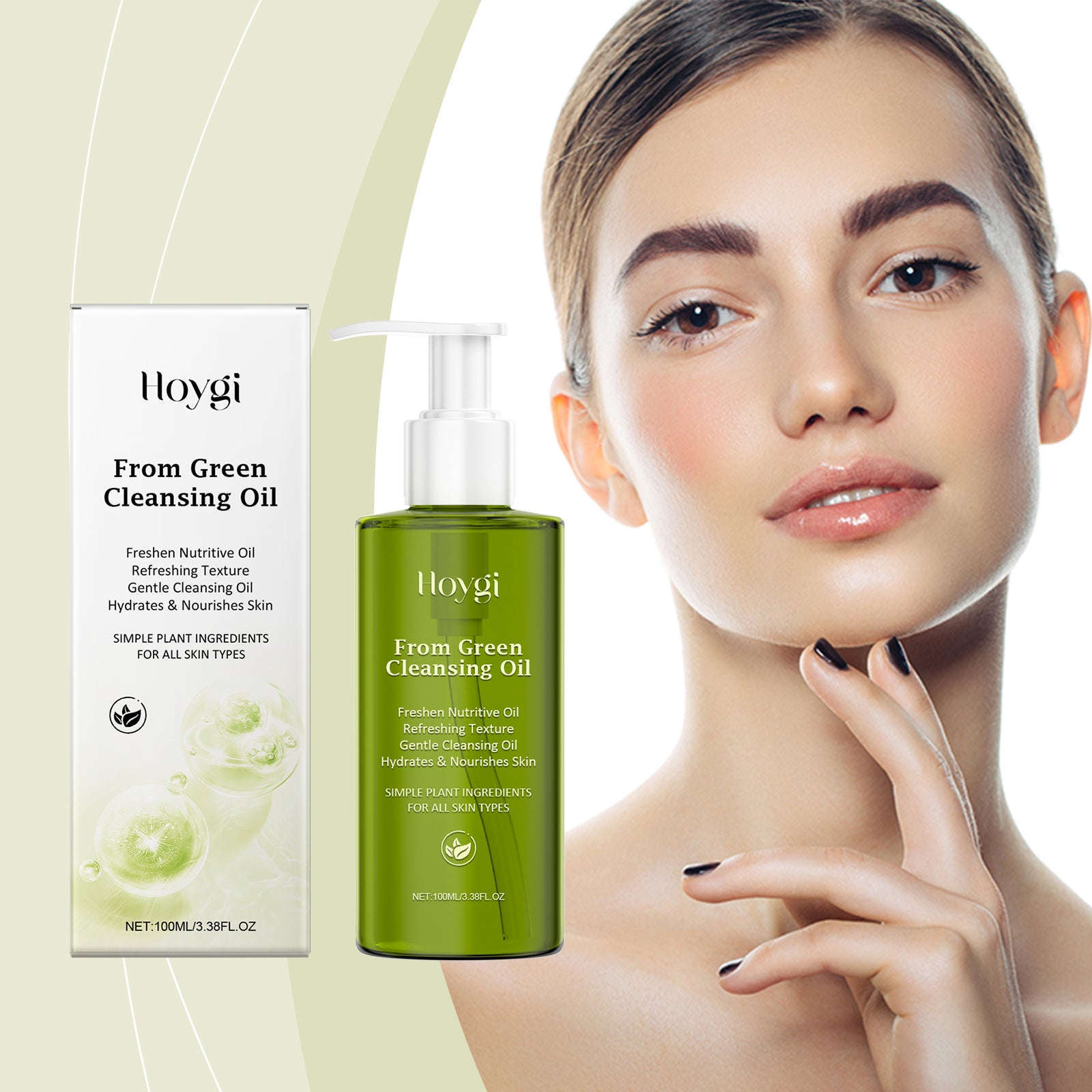 Gentle Makeup Remover Oil - Deep Cleansing & Fresh Face & Lip Cleanser - Icon Her