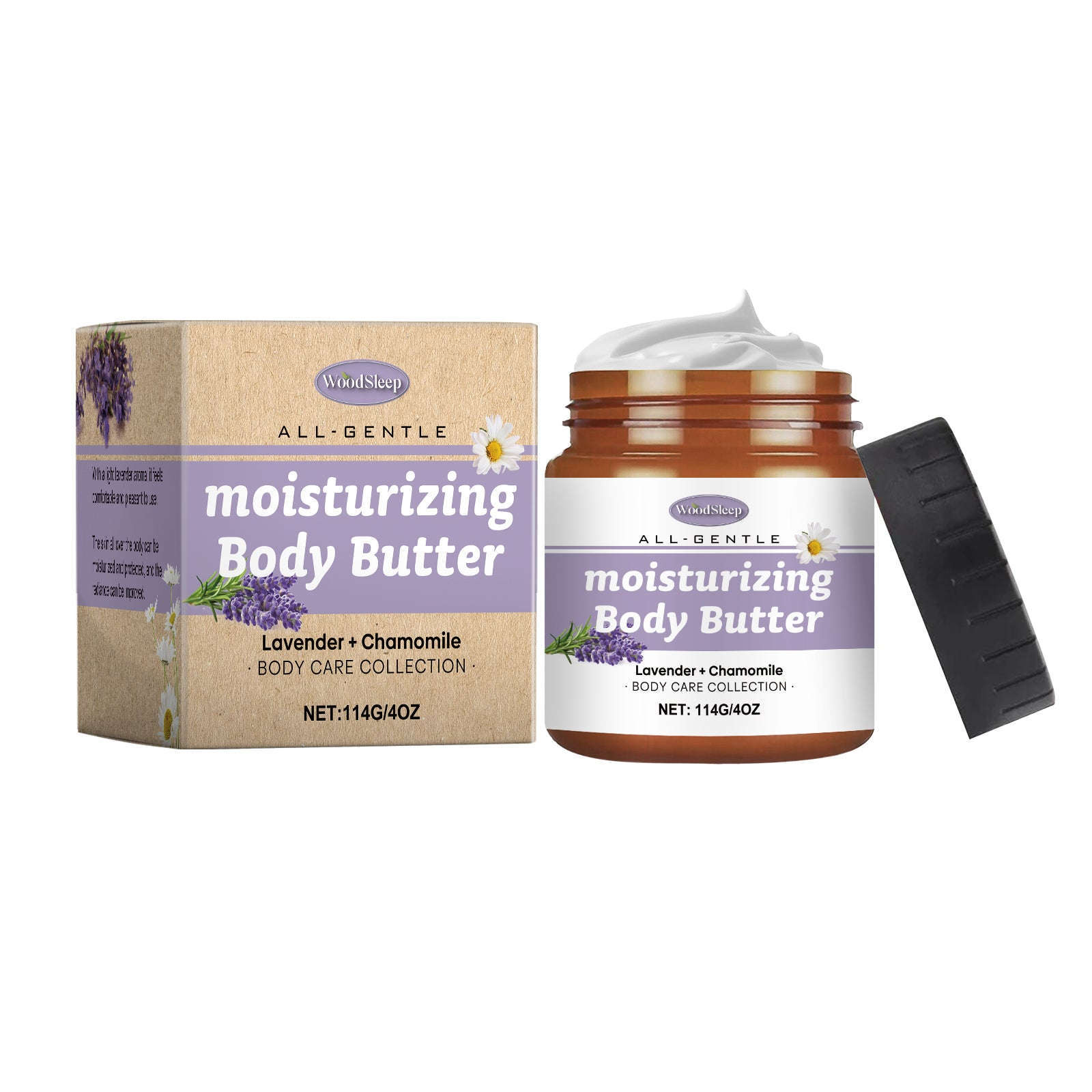 Lavender & Chamomile Body Butter - Deeply Hydrating All-Over Moisturizer - Icon Her