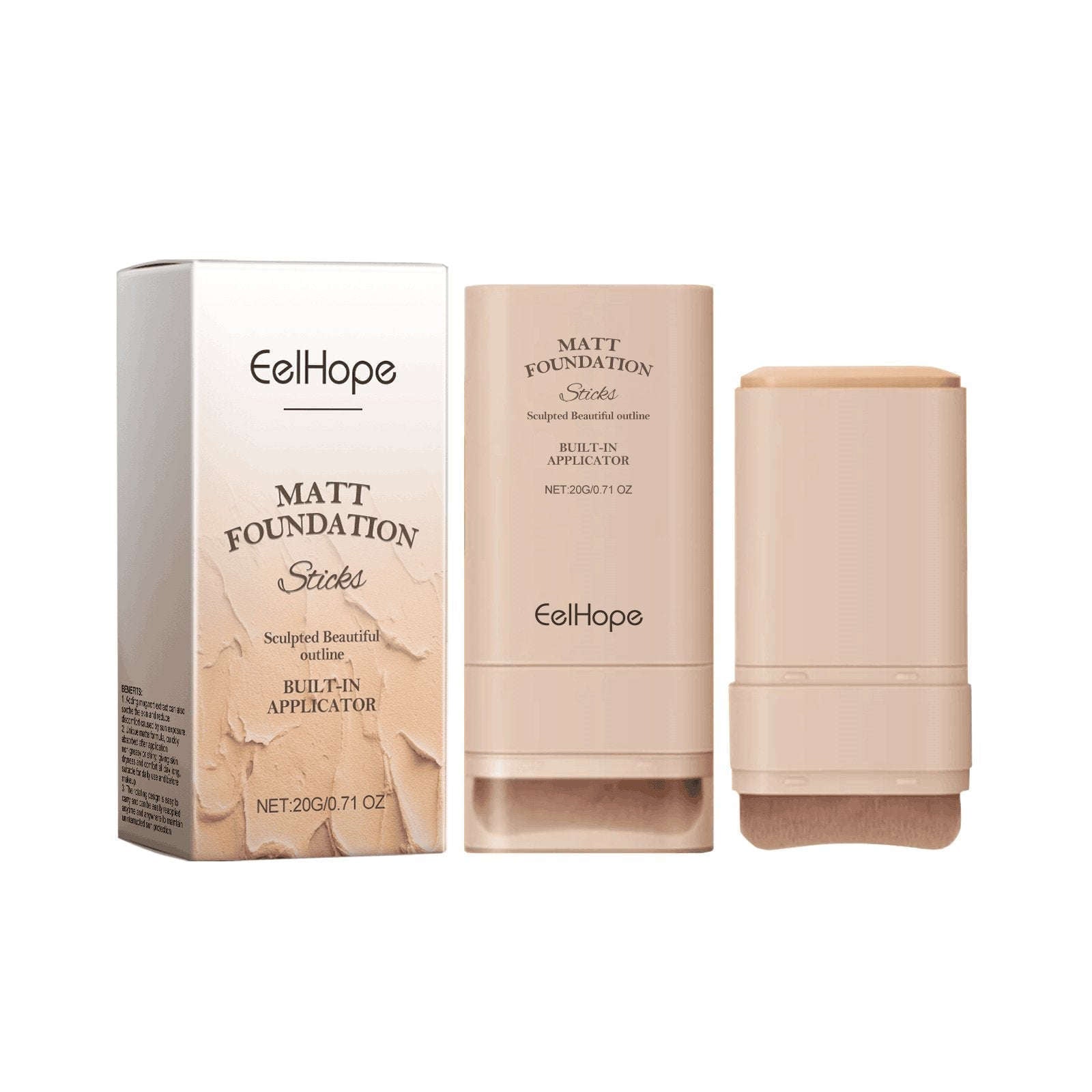 Light Transparent Concealer Foundation Stick - Hydrating & Brightening Base - Icon Her