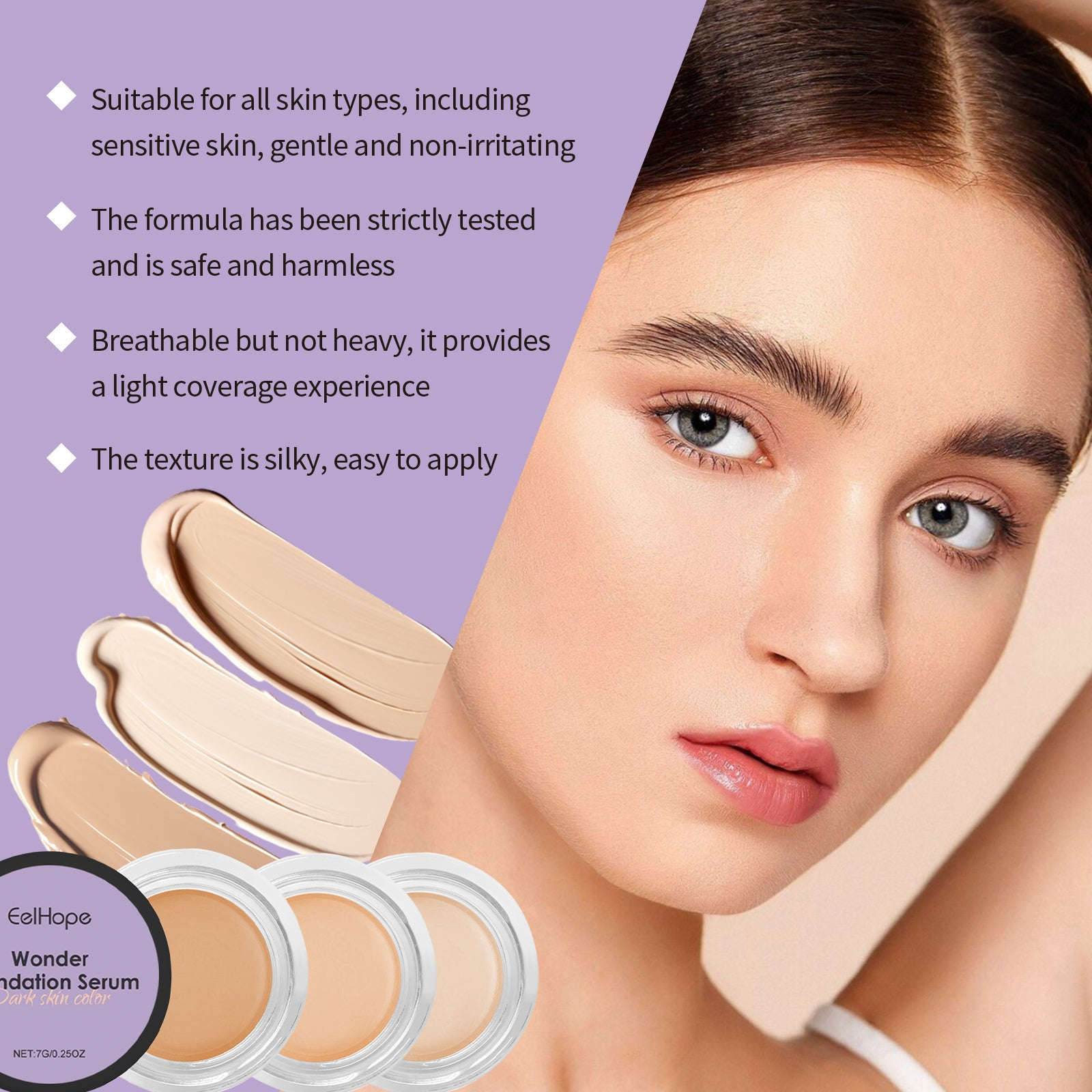 Long-Lasting Moisturizing Concealer – Waterproof, Sweat-Resistant & Natural - Icon Her