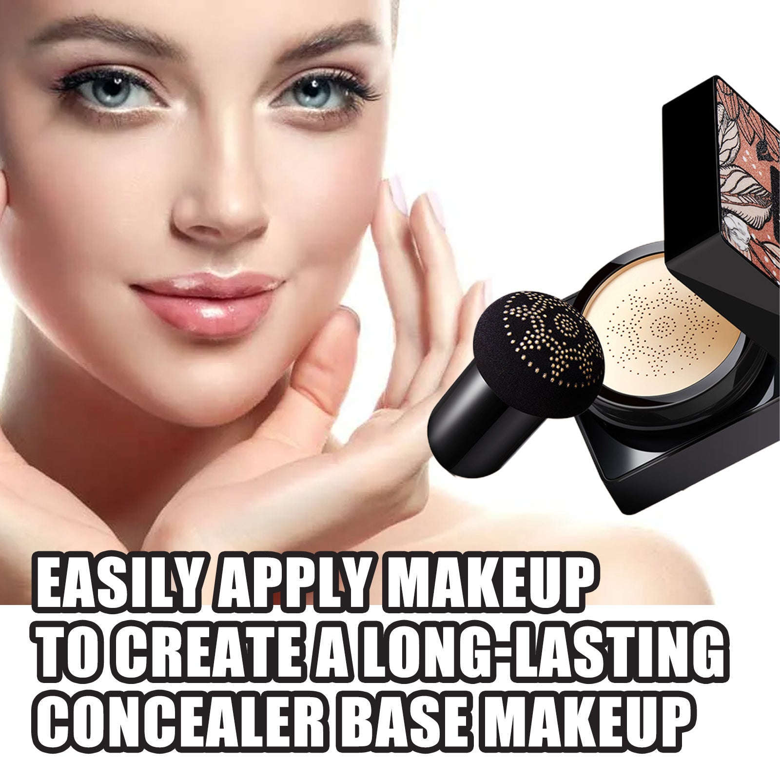 Magic Matte Cushion Foundation – Invisible Pore, Air Cushion & Natural Makeup Base - Icon Her