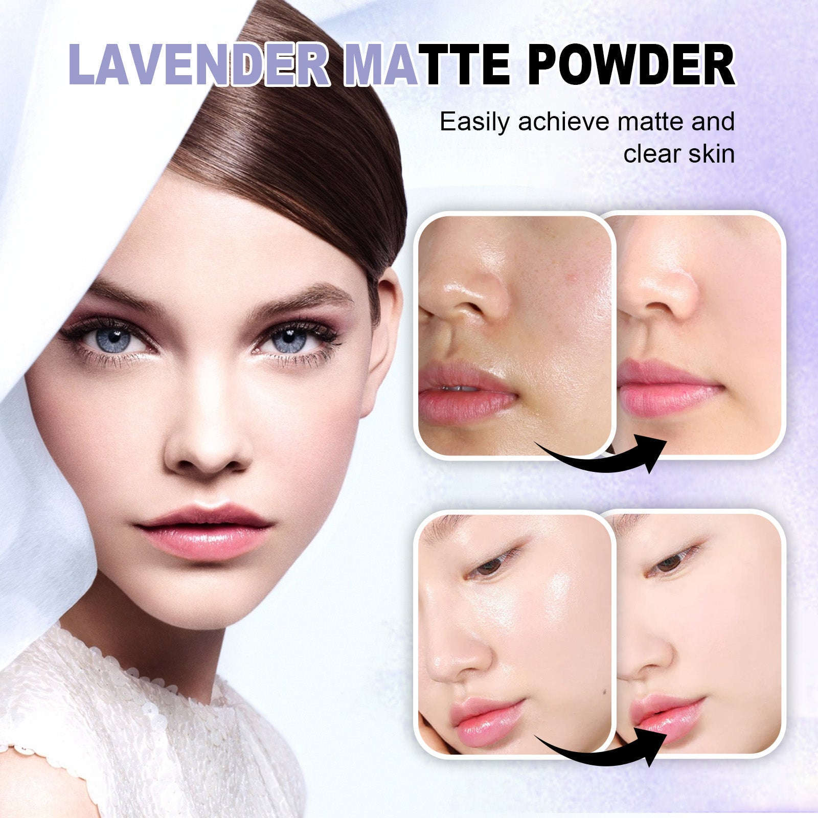 Matte Finishing Powder - Natural Oil Control & Setting Powder - Icon Her