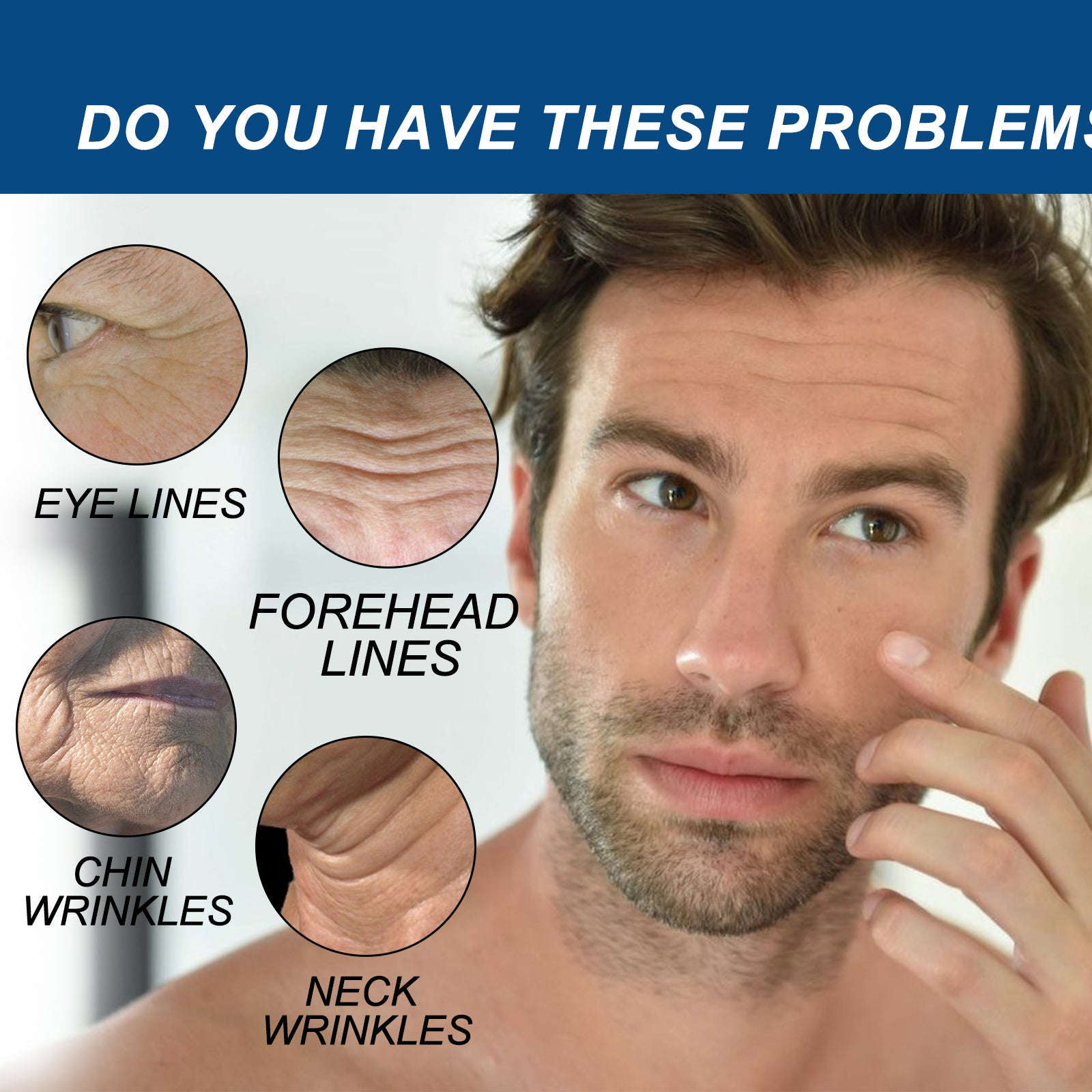Men's Collagen Anti-Wrinkle Cream - Tightening & Firming Daily Moisturizer - Icon Her