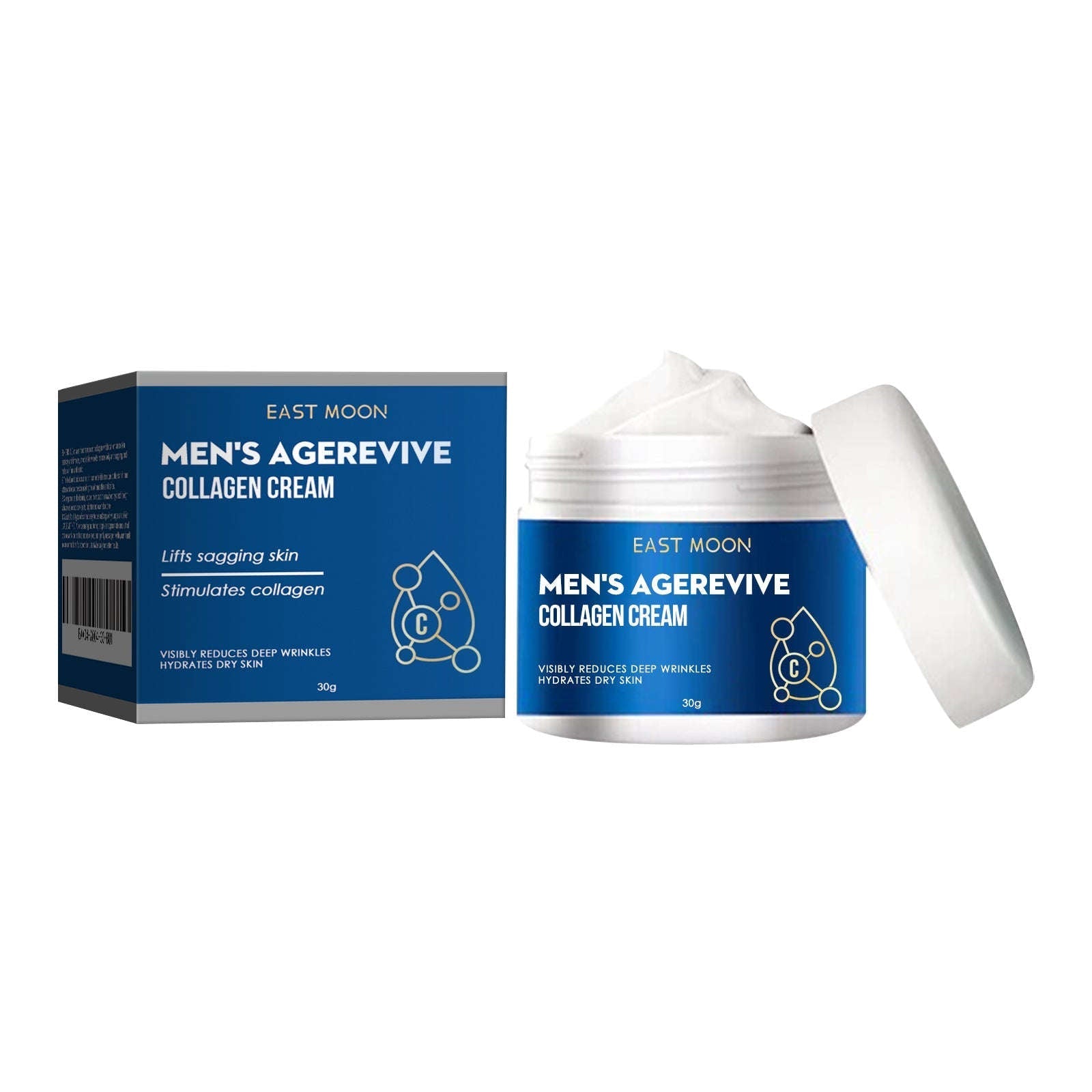 Men's Collagen Anti-Wrinkle Cream - Tightening & Firming Daily Moisturizer - Icon Her