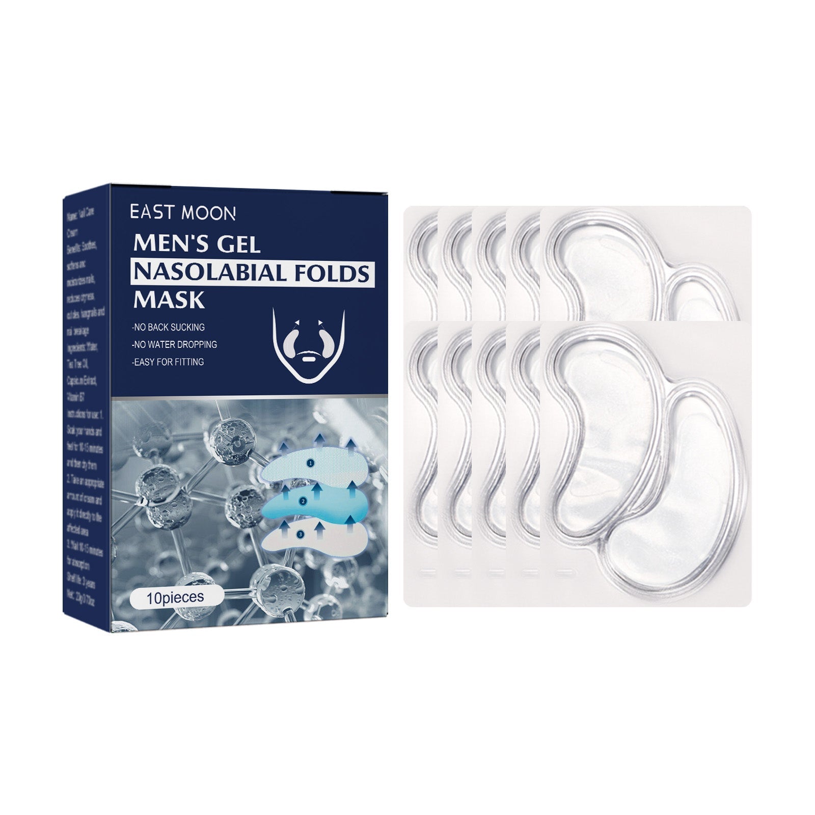 Men's Eye Wrinkle Patch – Firming, Smoothing Fine Lines & Corners - Icon Her